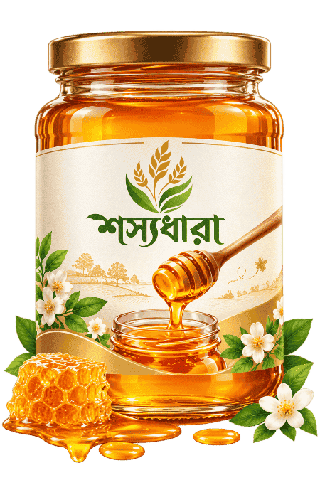 golden honey jar with bengali label (2)(1)(1)(1)